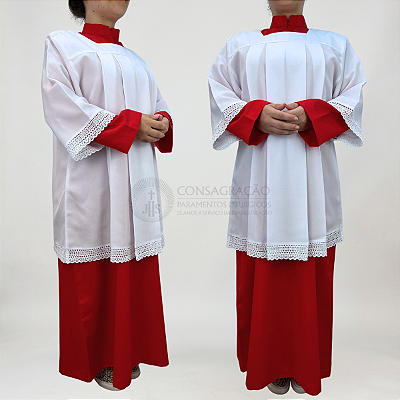 Conjunto Para Coroinha - Veste de Coroinha