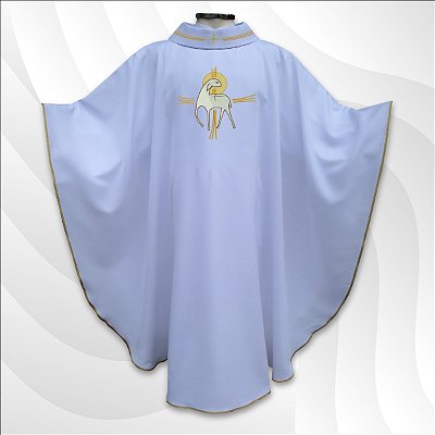 Casula Sem Galão com Gola Bordada - CG 670