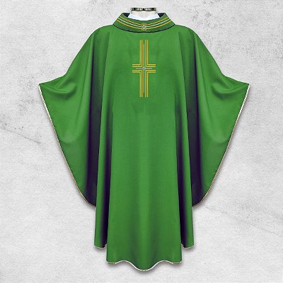 Casula Sem Galão com Gola Bordada - CG 751