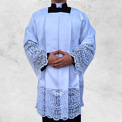 Sobrepeliz com Renda Litúrgica