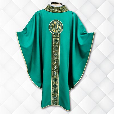 Casula Solene com Brasão Bordado - CG 672