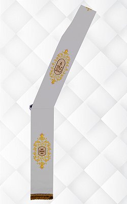 Estola Diaconal Bordada com Franja CG A020