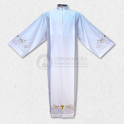 Túnica Tradicional Bordado Franciscano - CG 605