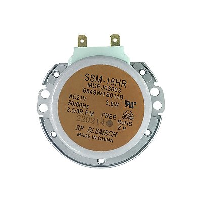 Motor Prato Giratorio Microondas Lg 6549w1s011b Ssm-16hr