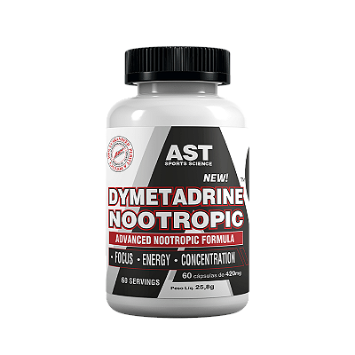 DYMETADRINE NOOTROPIC (60 Cápsulas) - AST Sports