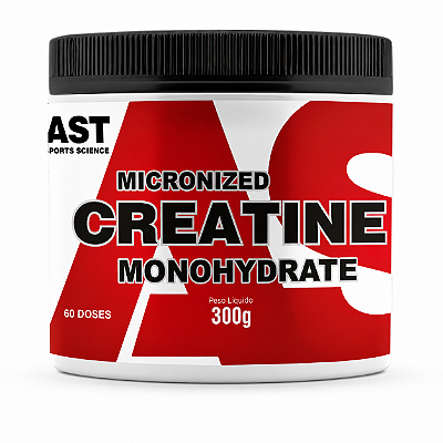 Creatina Monohidratada Micronizada 300g | AST Sports
