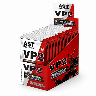 Whey Protein Isolado VP2 AST Sachê 30g Double Chocolate