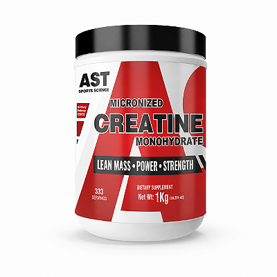 Creatina 1kg Monohidratada Micronizada | AST Sports