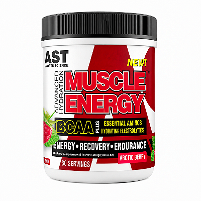 BCAA Muscle Energy Plus 300g Arctic Berry | AST Sports