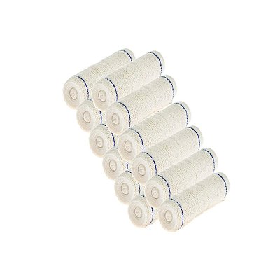 Faixa Atadura De Crepom 12cmX1,20m com 24 Rolos