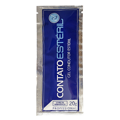 Gel Condutor Contato Estéril Sachê 20g
