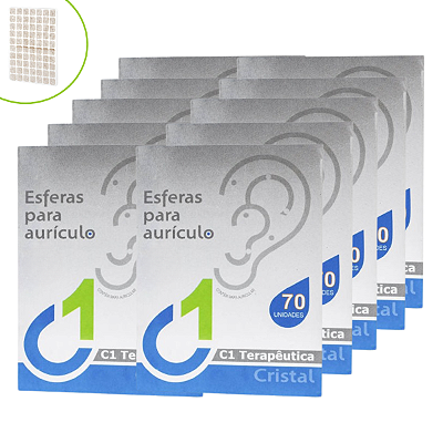 Ponto Auricular Micropore Quadrado Cristal Envelope 700 Unidades