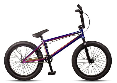 Bicicleta Bmx BULL Aro 20 Aço Hi-Ten Pedivela 3 peças Central MID - Camaleão
