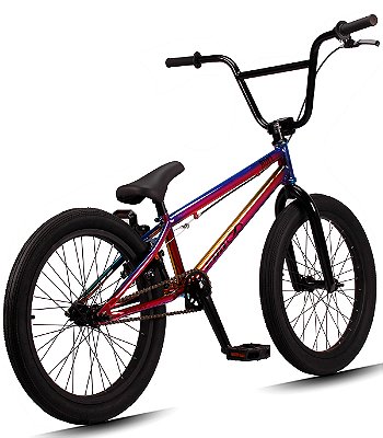 Bicicleta Bmx BULL Aro 20 Aço Hi-Ten Pedivela 3 peças Central MID - Camaleão