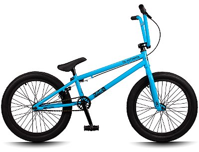 Bicicleta Bmx CR-Defender 100% Cromoly Pedivela 3 Peças Central MID - Azul