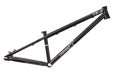 Quadro CR-S Cromoly Aro 26 Dirt Jump Street - Preto Fosco