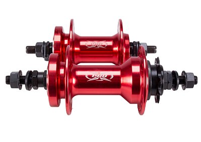 Par Cubos Pro-X Dirt 36 Furos c/ COG de 10 dentes - Vermelho