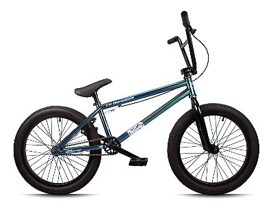 Bicicleta BMX CR-Defender Cromoly Pedivela 3 Peças Central MID - Camaleão Metal