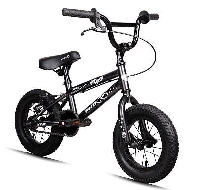 Bicicleta Bmx Aro 12 Pro-x Mod Serie 12 Freestyle Pneu Balão Preto