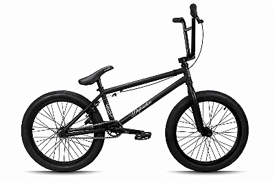 Bicicleta Bmx Defender 100% Cromoly - Preto Fosco