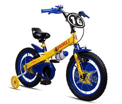 Bicicleta Infantil Aro 16 Prorex com Rodinha Garrafinha
