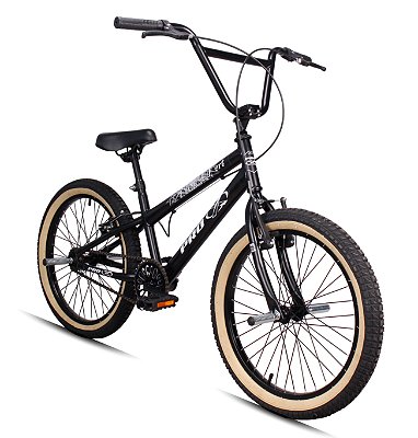 Bicicleta BMX Infantil ProX Vert Aro 20 Pedaleira Pneu Balão