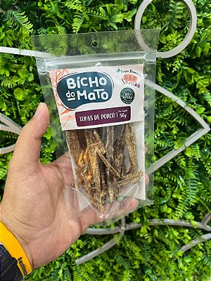 Tiras de Porco (Filé Suíno) 50g - Bicho do Mato
