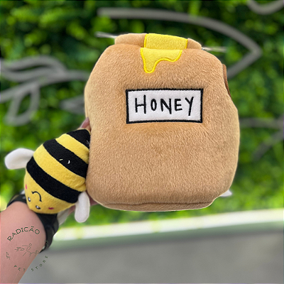 Pelúcia Zippy Burrow Honey Pot - Pote de Mel