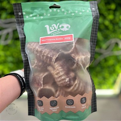 Mini Traqueia Bovina 200g - LUV