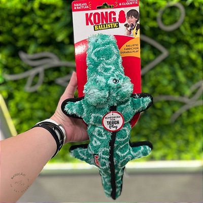 Pelúcia Ballistic Alligator (Jacaré) - Kong
