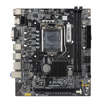 Placa Mãe BrazilPC H310/B250CM.2-G Intel LGA 1151 DDR4 M.2 HDMI DVI USB 3.0 Gigabit OEM