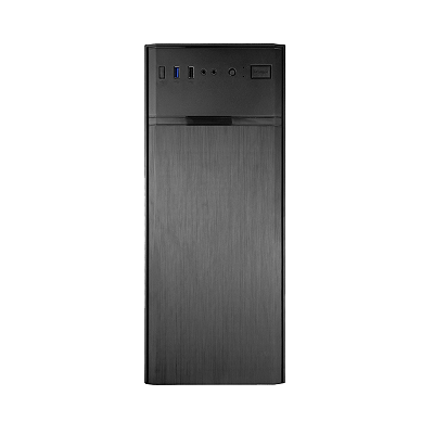 Gabinete ATX BrazilPC BPC-C6016 com Fonte 230W, USB 3.0, USB 2.0 e Áudio, Sem Baia