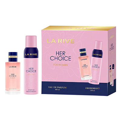 Conjunto Her Choice Perfume 100mL + Desodorante 150mL - La Rive