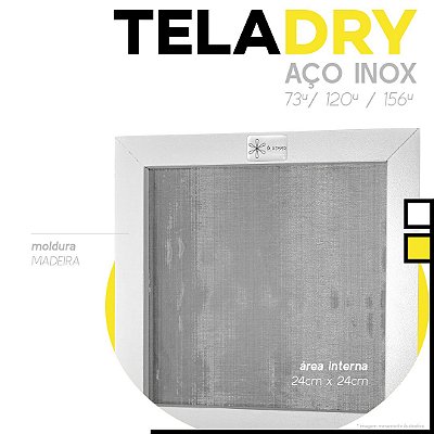 Tela Dry Aço Inox Six stars (Média)