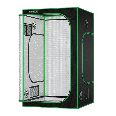 ESTUFA AGRICOLA PORTATIL PARA CULTIVO INDOOR PRE-FABRICADAS EM METAL/ LONA REFLETIVA 600D VIVOSUN 60X60X90cm