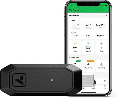 CONTROLADOR GROWHUB A25 SISTEMA DE CONTROLE E MONITORAMENTO DO CULTIVO VIA APP VIVOSUN