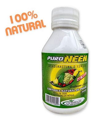 Oléo de NEEM 100% PURO Controle Natural Anti-Pragas