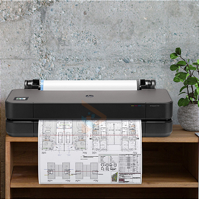 Plotter Hp Designjet T250 24" A1 Wifi Colorida Bivolt 5Hb06A