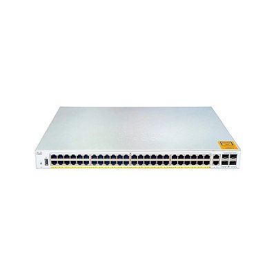 Switch 48P Gbe Poe+ 370W 4 Porta Cisco Catalyst 1G Sfp C1000-48P-4G-L