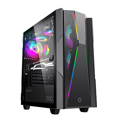 Gabinete Gamer Gamemax Typhoon Preto Sem Fonte 010000442