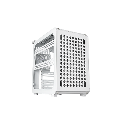 Gabinete Gamer Cooler Master Qube 500 Flatpack Branco S/Fonte