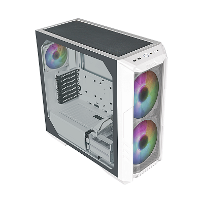 Gabinete Gamer Cooler Master HAF 500 Branco S/Fonte