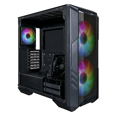 Gabinete Gamer Cooler Master HAF 500 Preto S/Fonte