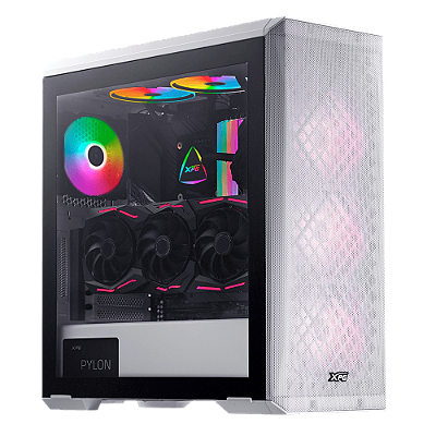 Gabinete Gamer Xpg Defender Branco S/Fonte 75260193