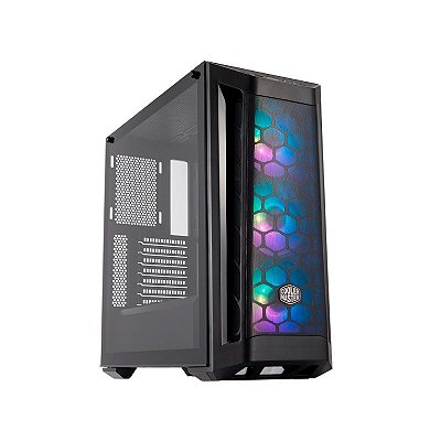 Gabinete Gamer Cooler Master Masterbox MB511 Preto Argb S/Fonte