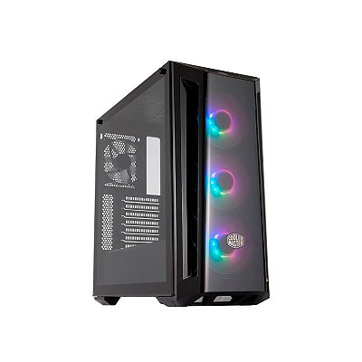 Gabinete Gamer Cooler Master Masterbox MB520 Preto Argb S/Fonte
