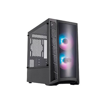 Gabinete Gamer Cooler Master Masterbox MB320L Preto/fans Argb