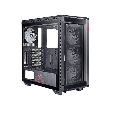 Gabinete Gamer Adata Xpg Battle Cruiser L. Vidro 4 Fans Battl