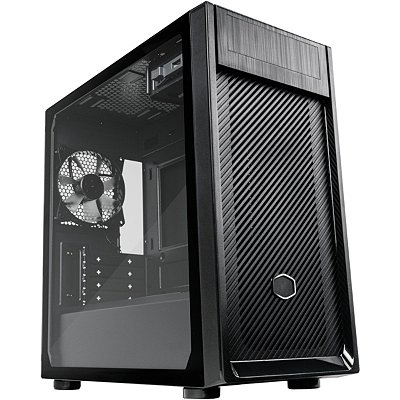 Gabinete Cooler Master Elite 300 Lateral De Vidro Preto - E300-kg5n-s00