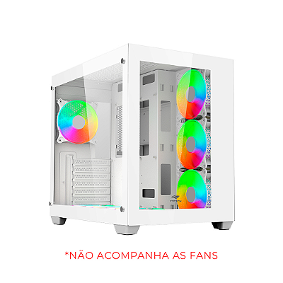 Gabinete Aquarius C3Tech Mt-G910Wh Sem Fonte